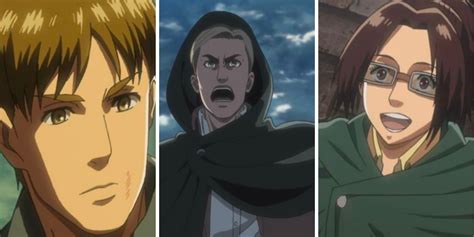 Attack On Titan: 10 Oldest Survey Corps Members, Ranked By Age