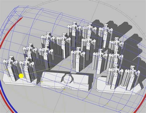 Shadow diagram and annual Sun-Path for a high-rise residential estate ...