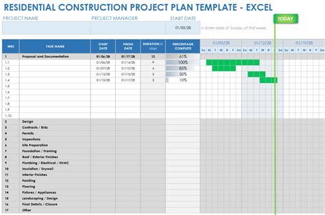 Planning Construction Maison Individuelle Excel | Ventana Blog