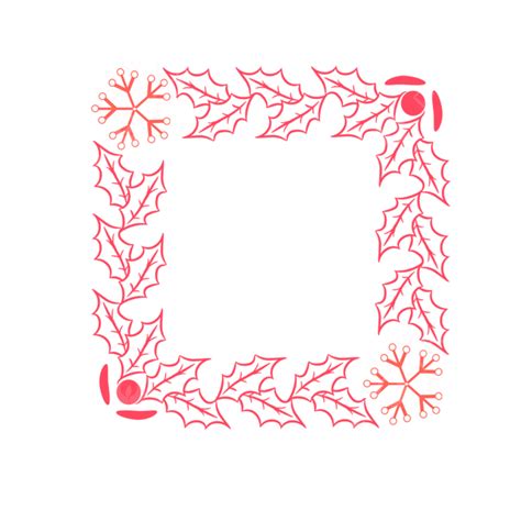 Red Border PNG Picture, Red Border, Border Texture, Frame, Red PNG ...