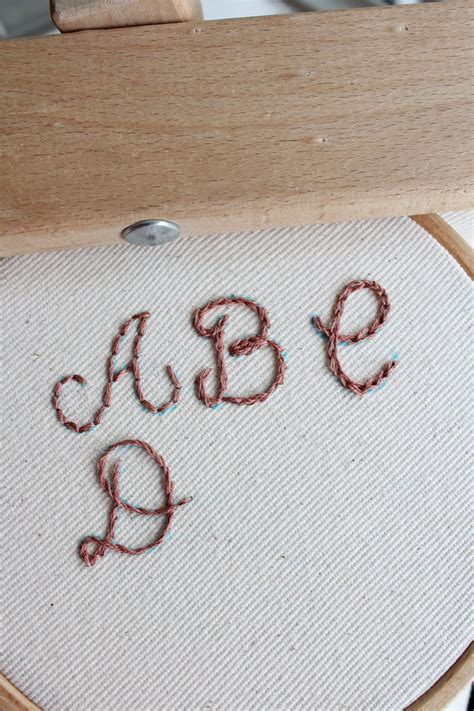 Easiest Embroidery Stitch for Letters - Embroidery Machine World