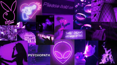 [100+] Purple Neon Aesthetic Computer Wallpapers | Wallpapers.com