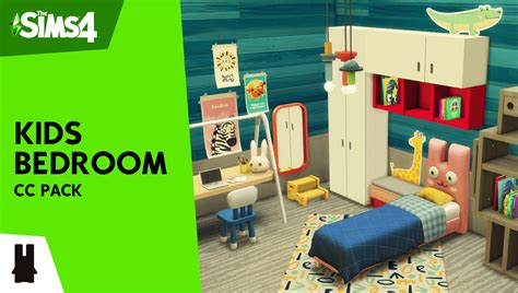 The Sims 4 Kids Bedroom Custom Content Pack out this month!