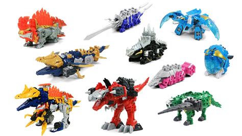 Power Rangers Dino Fury Megazord Mega Pack 5-Pack Zord Action Figure ...