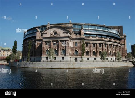 Swedish Parliament Building Stockholm Stock Photo - Alamy