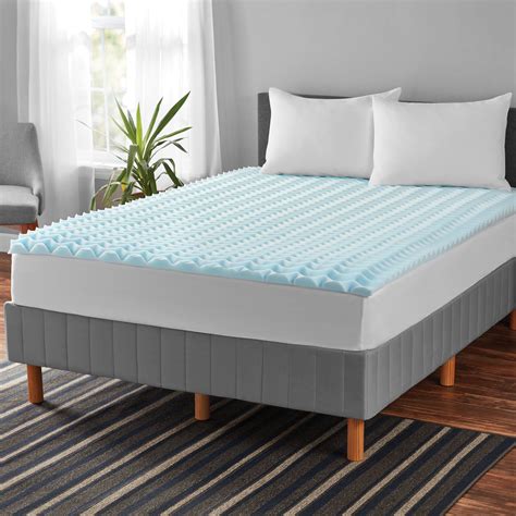 Memory Foam Mattress Topper, Full, 1.5 inch, Mainstays - Walmart.com