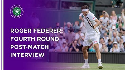 Roger Federer Fourth Round Post-Match Interview | Wimbledon 2021 - Win ...