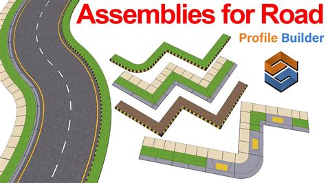 New Assemblies for Road - Profile Builder Plugin for SketchUp - YouTube