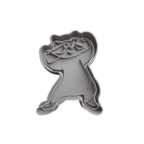 Donny From Trash Truck Cookie Cutter STL - Cookie Cutter STL Store ...