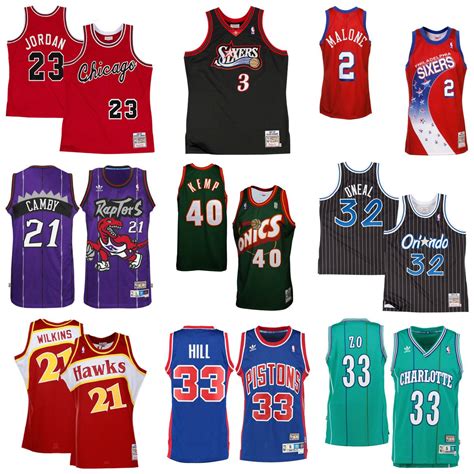 NBA Jersey Day: 10 Vintage Jerseys NBA teams need to bring back