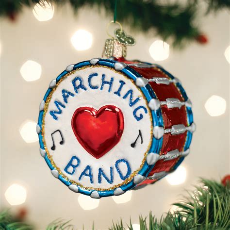 Music Ornaments - Pianos, Drums & More – Old World Christmas