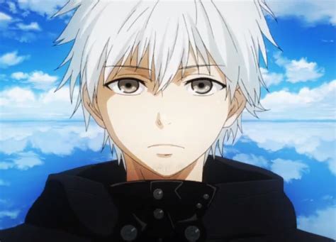 Anime Guy With White Hair