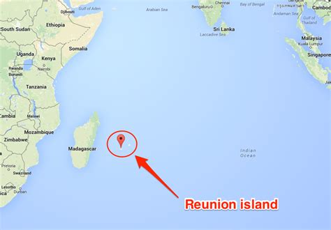 Where Is Reunion Island On The World Map | Kaleb Watson