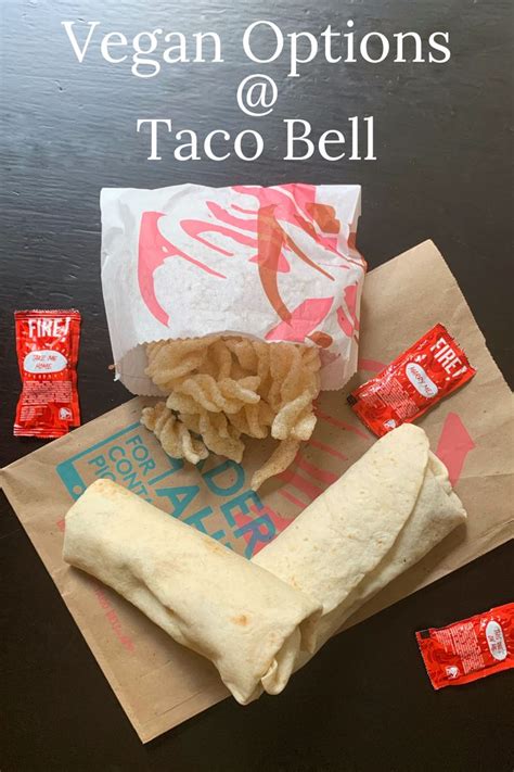 Taco Bell Vegan Options | Vegan fast food options, Vegan fast food ...