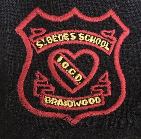 St Bedes School badge; CB-0007 | eHive