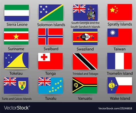 All Vector World Country Flags All Flags Are Royalty Images