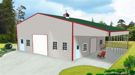 Metal Garage With Living Quarters | Metal Garages With Living Space