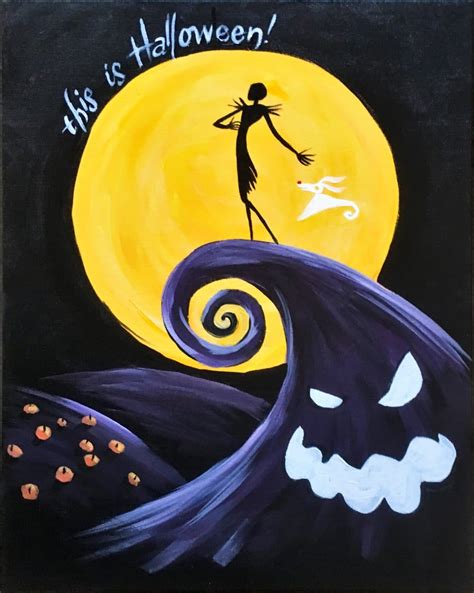 Nightmare Before Christmas - Paint and Sip Event - Oct 15th