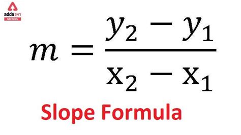 Slope Formula: Example in Maths & Coordinate Geometry