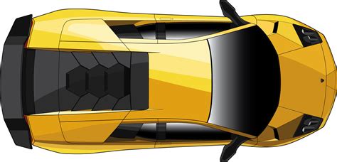 Car Top View Drawing