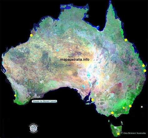 Map Australia