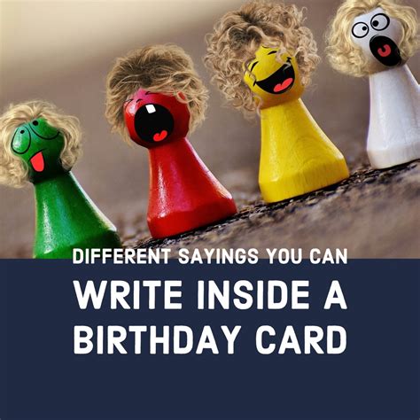 70+ Different Sayings You Can Write in a Birthday Card - Holidappy