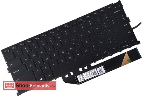 Replacement Dell XPS 13-9310 laptop keyboards with High Quality from ...