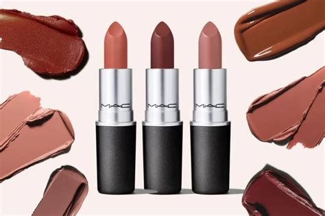 12 Best MAC Brown Lipstick Shades from Nude to Dark Skin