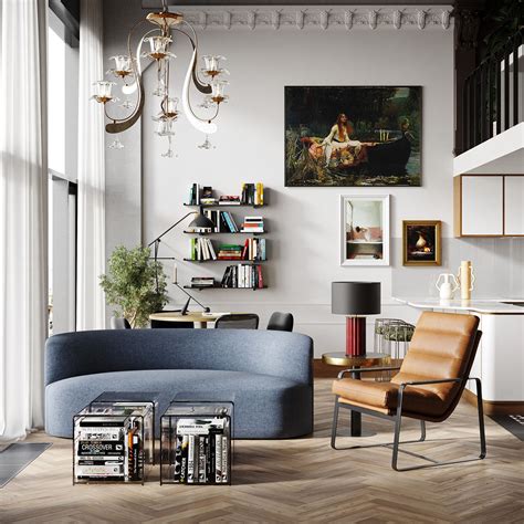 An Eclectic Interior Filled With Modern And Classic Collisions