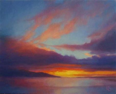 Simple Sunset Painting With Clouds : How to Paint a Watercolor Desert ...