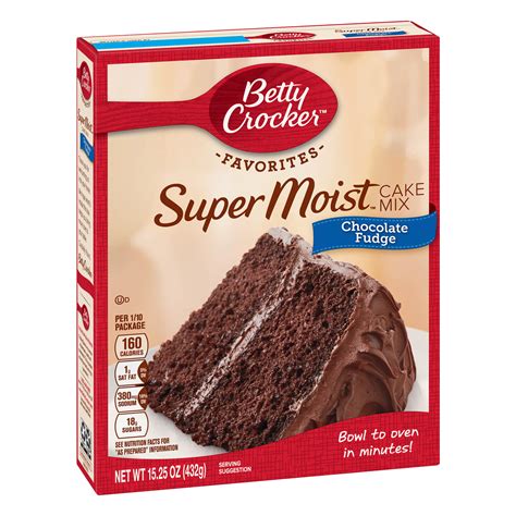 betty crocker chocolate cake mix