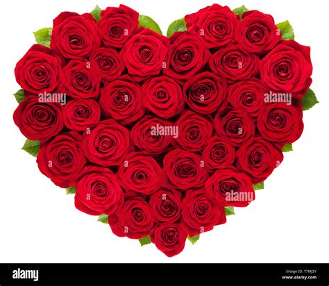 Red roses heart symbol love hi-res stock photography and images - Alamy