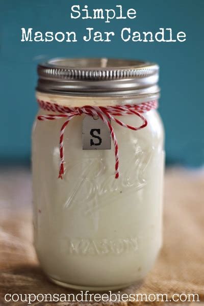 Easy Homemade Mason Jar Candles: DIY Scented Candles