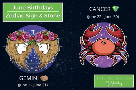 What Is June's Zodiac Sign? - Jenna Haith Lifestyle