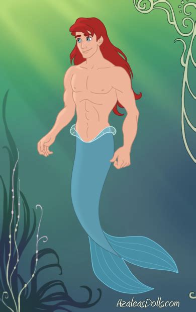 Triton Merman Younger by IK16 on DeviantArt