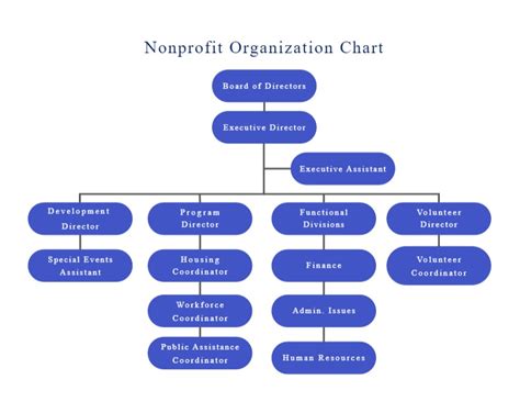 Traditional Non Profit Organizational Chart Edrawmax Templates – NBKomputer