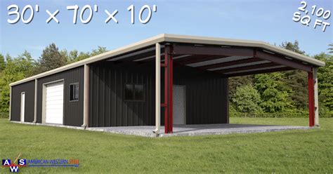 Metal Building Kits | Prefab Steel Buildings | American Western Steel