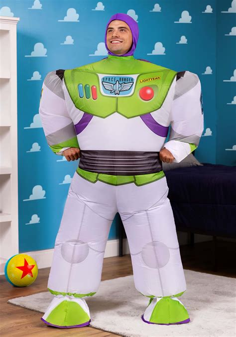 Toy Story Buzz Lightyear Inflatable Costume for Adults