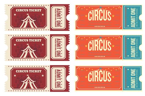 Carnival Ticket Templates - 10 Free PDF Printables | Printablee