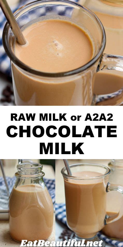 Raw Milk Chocolate Milk Recipe