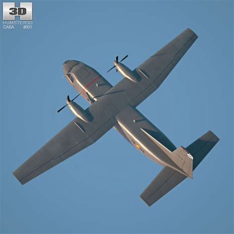 CASA C-212 Aviocar 3D model - Aircraft on Hum3D