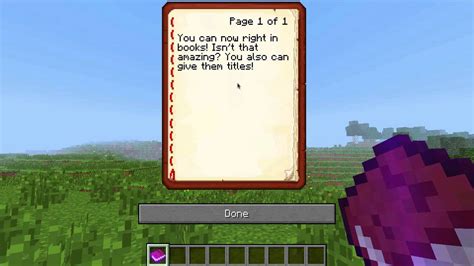 Book And Quill Recipe Minecraft Pe | Dandk Organizer