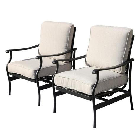 Black Metal Patio Chairs Lowe S - Patio Furniture