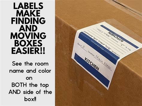 Moving Box Labels, Printable Moving Labels, Box Labels, Digital ...