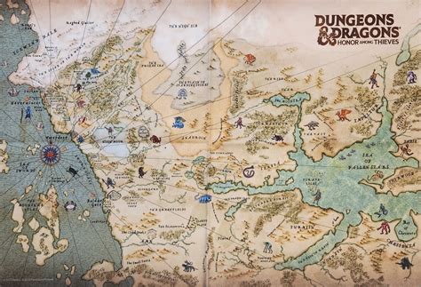 Dungeons And Dragons Map - Vicky Jermaine