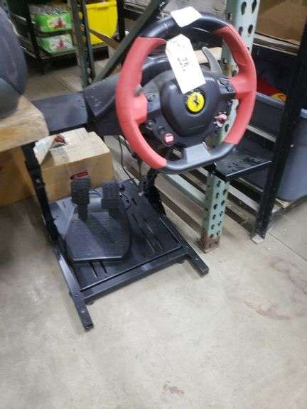 Xbox Racing Wheel Stand With Pedals - Baer Auctioneers - Realty, LLC