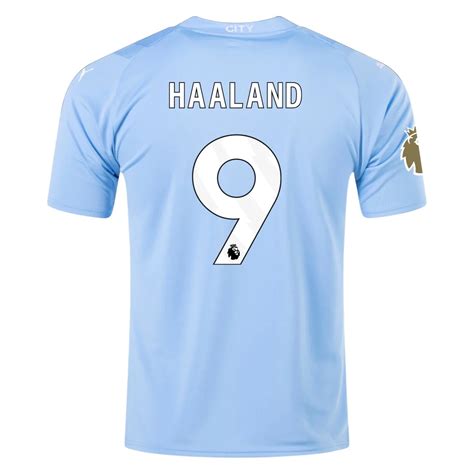 Erling Haaland Manchester City 23/24 Home Jersey by PUMA – Arena Jerseys