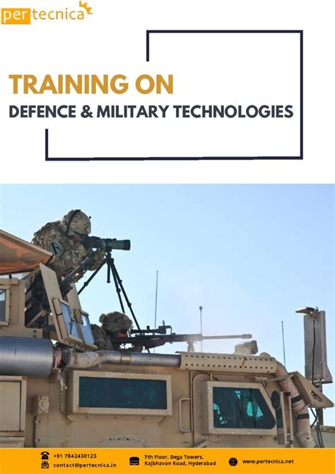 Defence and Military Technologies Training, Military Engineering ...