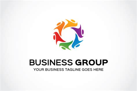 Business Group Logo Template ~ Logo Templates on Creative Market