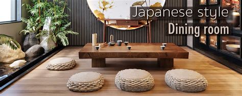 Modern Japanese Dining Room — Japanese Style Dining Room Furniture